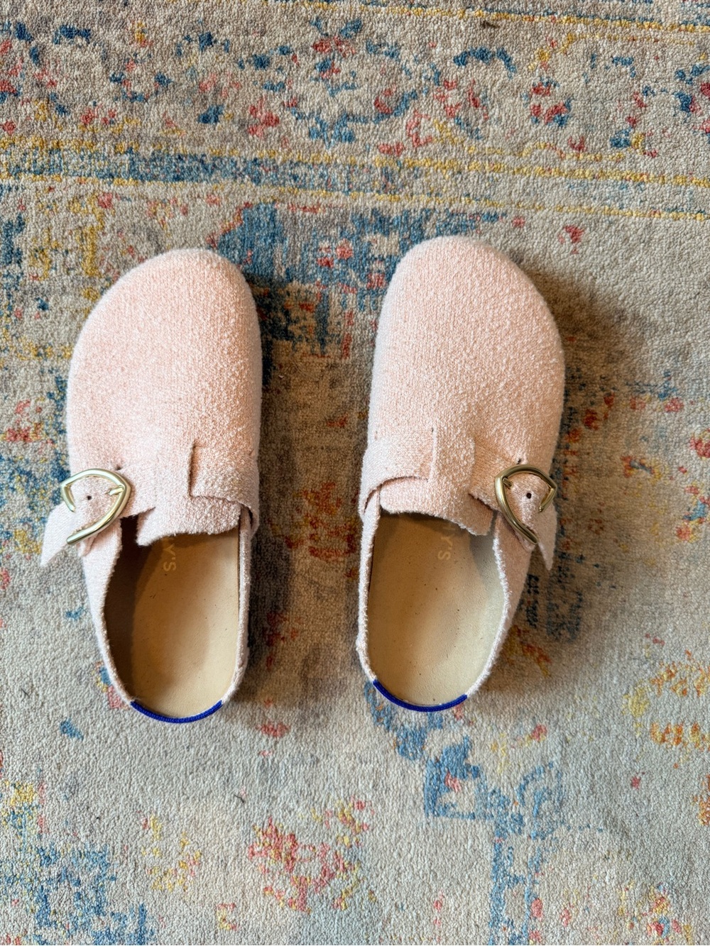Rothy’s Pink Buckle Clog (Size 6)